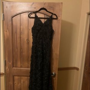 Long dress for a black tie event. Or a date night.